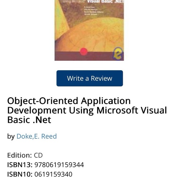 Object-Oriented Application Development Book - Picture 4 of 4